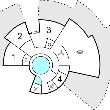 Beautiful In Ringkobing With Sauna Casa vacanze *